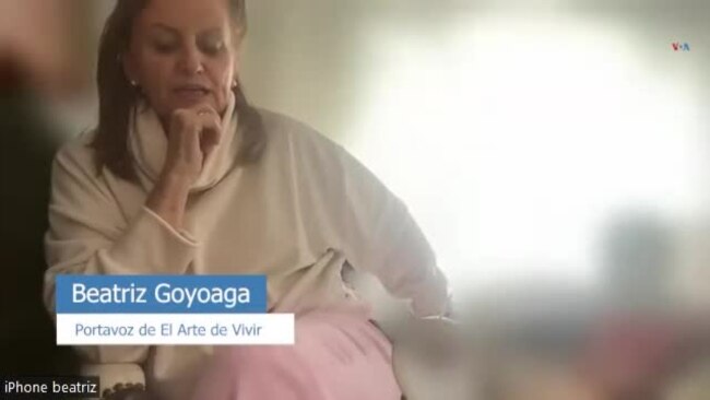 Beatriz Goyoaga, voluntaria de El Arte de Vivir Beatriz Goyoaga, voluntaria de El Arte de Vivir