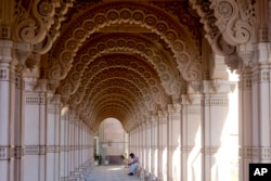 The temple was built by BAPS, a worldwide religious and civic organization within the Swaminarayan sect of Hinduism. (AP Photo/Luis Andres Henao)