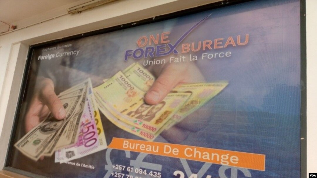 US Dollars and Burundi Francs