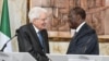 La Côte d'Ivoire accueille le président italien pour parler énergie et immigration
