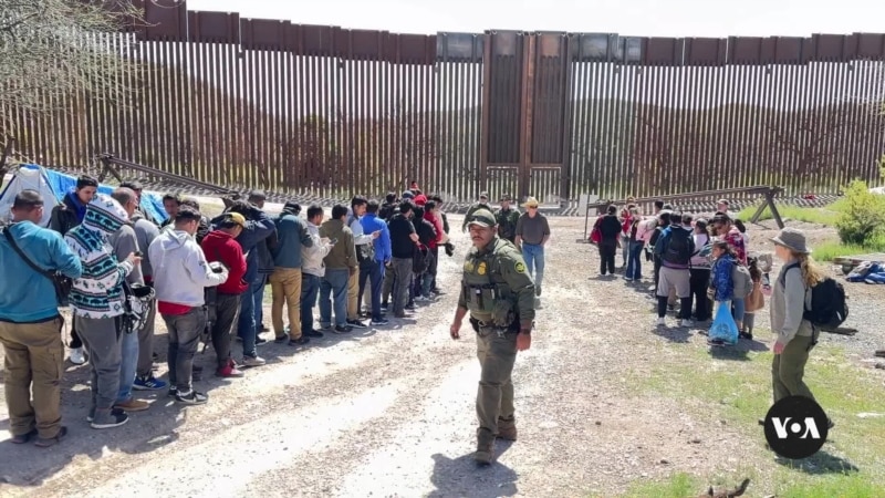 Migrant encounters at the US-Mexico border drop