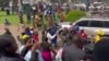 Zanu PF, CCC Activists Clashing At Harare Town House