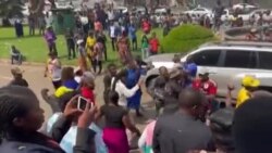 Zanu PF, CCC Activists Clashing At Harare Town House