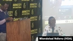 Amnesty International ichiparura gwaro riri pamusoro pekutyorwa kwekodzero muZimbabwe 