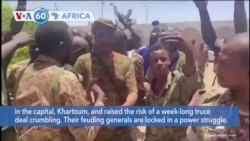 VOA60 Africa - Fighting Threatens Sudan's Week-Long Truce