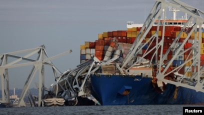 In Photos: Key Bridge in Baltimore Collapses after Ship Collision