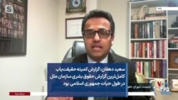 سعید دهقان: گزارش کمیته حقیقت‌یاب کامل‌ترین گزارش حقوق بشری سازمان ملل در طول حیات جمهوری اسلامی بود