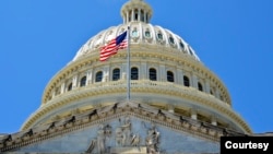 The Capitol dome is seen on Capitol Hill in Washington, DC, July 30, 2023. (Photo by Diaa Bekheet)