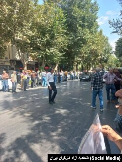 اعتراضات بازنشستگان، اصفهان؛ یک‌شنبه ۱۲ شهریور ۱۴۰۲
