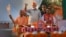 FILE - Indian Prime Minister Narendra Modi, center, campaigns in Ghaziabad, India, April 6, 2024. A U.S. report this week on religious freedom advised the State Department to designate India as one of 17 Countries of Particular Concern.