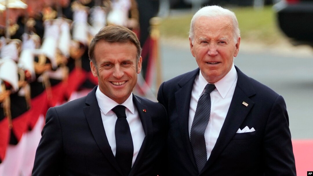 Biden, Macron to discuss Israel and Ukraine in pomp-filled state visit