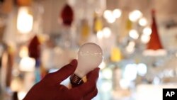 FILE - Federal regulations went into full effect Aug. 1, 2023, effectively ending the sale and manufacture of incandescent bulbs. 