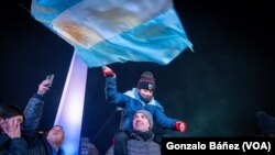 En Fotos | Aficionados argentinos celebran su triunfo en la Copa América