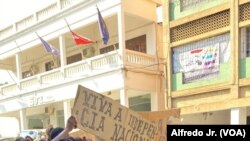 Marcha pela democracia em Maputo