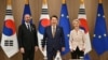 한국-EU 정상 “북한 불법 탄도미사일∙핵개발 규탄…인권 유린 우려”