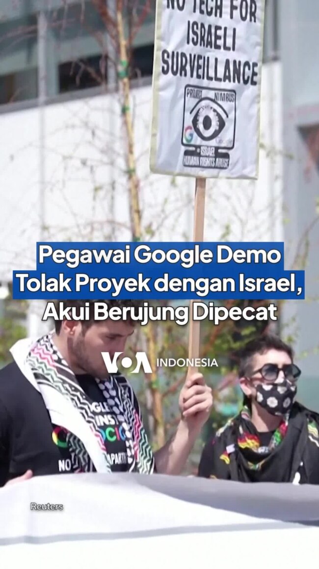 Pegawai Google Demo Tolak Proyek dengan Israel, Akui Berujung Dipecat