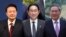 윤석열 한국 대통령 · 기시다 후미오 일본 총리 · 리창 중국 총리.