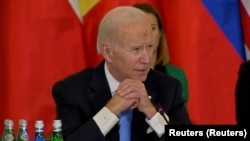 Poland, Warszaw, US president Joe Biden (Foto: Reuters video grab)