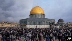 Israel-Palestinians Eid Al Fitr