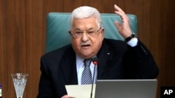 Palestinian Authority President Mahmoud Abbas