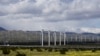 Wind turbines stand in fields near Palm Springs, Calif, March 22, 2023. Electricity generated from renewables surpassed coal in the United States for the first time in 2022, the U.S. Energy Information Administration reported.