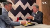 Блинкен сподели оброк со Кулеба