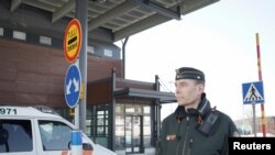 Пограничный переход Imatra на финско-российской границе