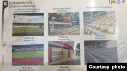 Site plan Stadion Manahan Solo venue Piala Dunia U20 (Sumber: Pemkot Surakarta).