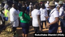 Victoria Falls Drug and Substance Abuse march