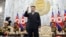 In this photo provided Sept. 9, 2023, by the North Korean government, North Korea leader Kim Jong Un attends a parade marking North Korea’s 75th founding anniversary in Pyongyang on Sept. 8. 