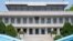 တောင်နဲ့ မြောက်ကိုရီးယားနှစ်နိုင်ငံကြားမှာရှိတဲ့ ပန်မွန်ဂျွန်ရွာက ပူးတွဲလုံခြုံရေးနယ်စပ်ဂိတ် (မေ ၉၊ ၂၀၂၃)