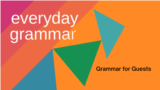 Everyday Grammar: Grammar for Guests