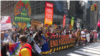 Массовая демонстрация
в Нью-Йорке с требованием «отменить ископаемое топливо»  