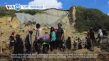 VOA60 World - Authorities fear second landslide, disease at site of Papua New Guinea disaster