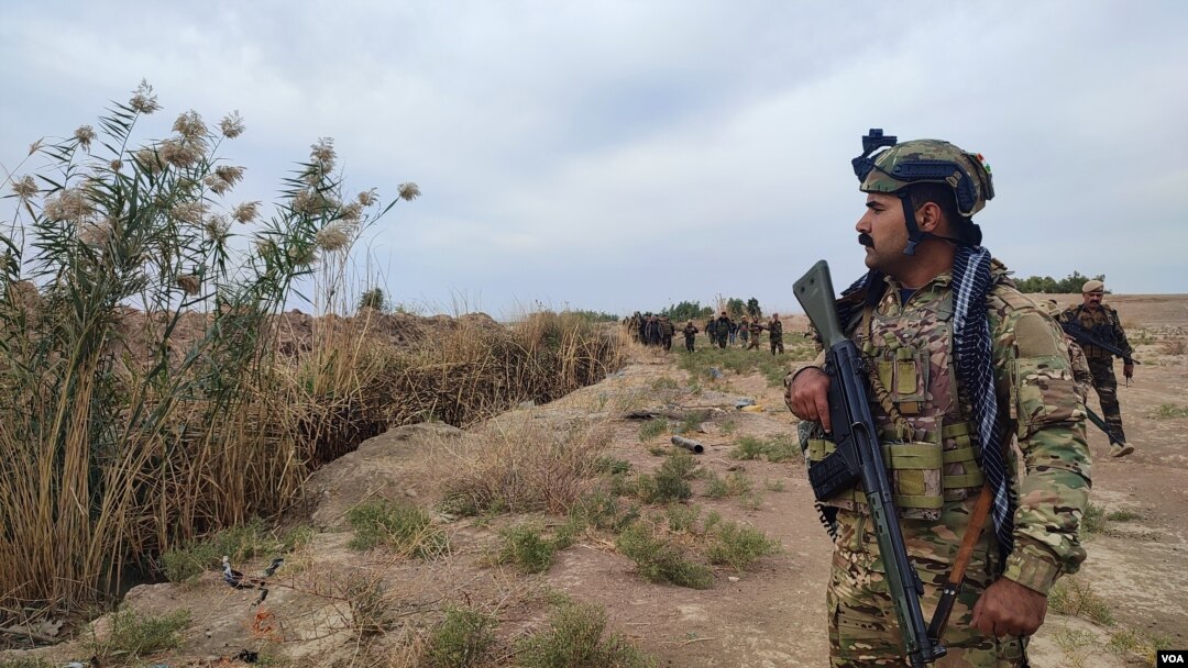 Leşkerekî Îraqî li herêma Kerkukê