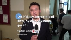 İzmir'de oy verme işlemi bitti, oyların sayımına geçildi