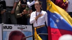 Venezuela: líder opositora Machado pide a sus seguidores mantenerse firmes tras denuncia