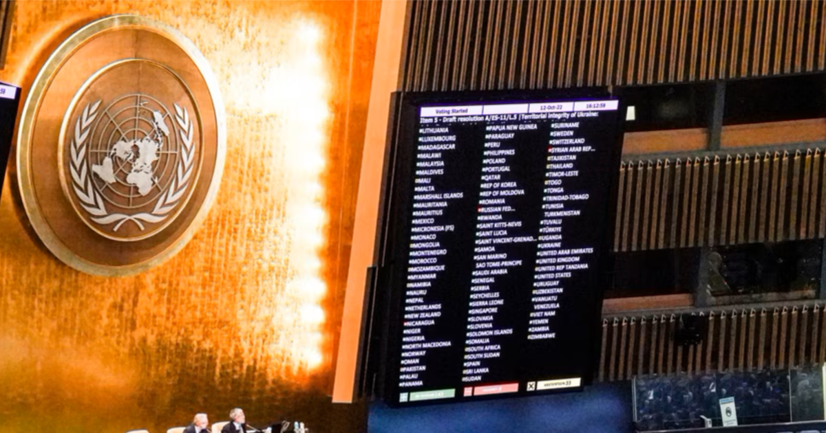 Informe preliminar de expertos de la ONU sobre la elección presidencial ...