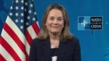 В эксклюзивном комментарии посол США в НАТО Джулианна Смит сказала USAGM, что альянс НАТО остается «удивительно сильным».
