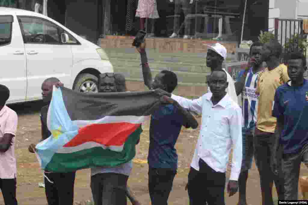 S. Sudanese celebrate return of men's basketball team from Paris Olympics