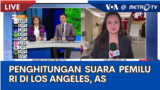 Laporan VOA untuk Metro TV: Penghitungan Suara Pemilu RI di Los Angeles, AS 