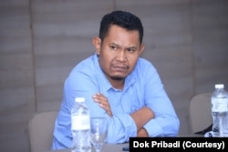 Ketua Badan Pengurus Harian AMAN Maluku Utara, Munadi Kilkoda. (Foto: Dok Pribadi)