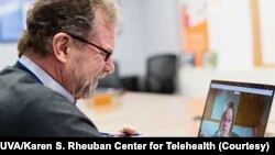 Telemedicine connects doctors from the University of Virginia to patients via a phone, computer or tablet.