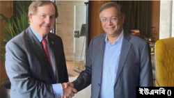 যুক্তরাষ্ট্রের সিনিয়র কংগ্রেসম্যান এবং পার্লামেন্টারি সিকিউরিটি ইন্টেলিজেন্স ফোরামের (পিএসআইএফ) চেয়ারম্যান রবার্ট পিটেনজারের সাথে বাংলাদেশের তথ্য ও সম্প্রচারমন্ত্রী ড. হাছান মাহমুদ