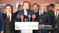 Erbakan: Sonuçlar iktidara yürüyüşümüzün ayak sesleridir