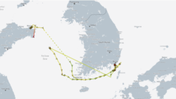 한국 억류 ‘제재 위반’ 의심 선박 ‘수상한 항적’ 노출…“위치 신호 끄고 북한 입항 가능성”