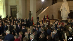 Церемония памяти жертв Холокост в Конгрессе США 
