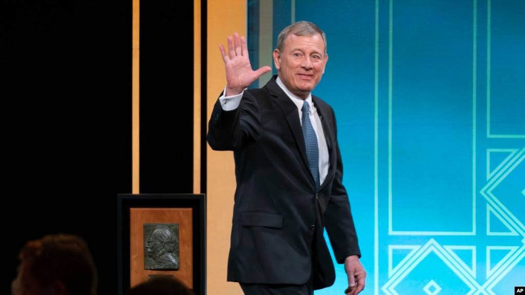 Chánh án Toà án Tối cao Mỹ John Roberts.