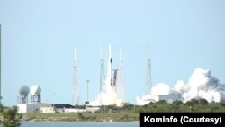 Indonesia berhasil meluncurkan Satelit Republik Indonesia (SATRIA) 1 dari Cape Canaveral, Florida, AS, Minggu (18/6). (Foto: Courtesy/Humas Kominfo)