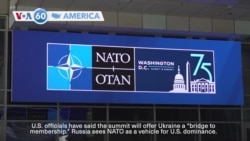 VOA60 America - NATO opens summit in Washington